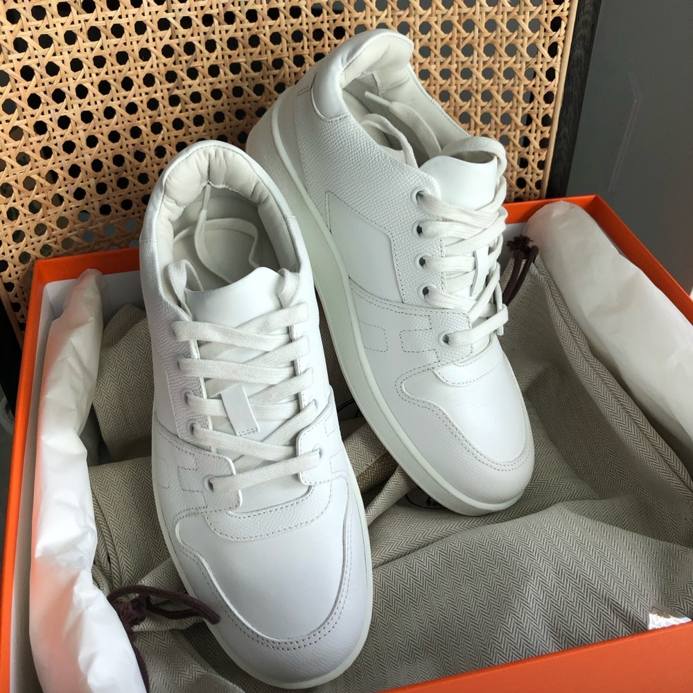 Hermes Free Sneakers White 37